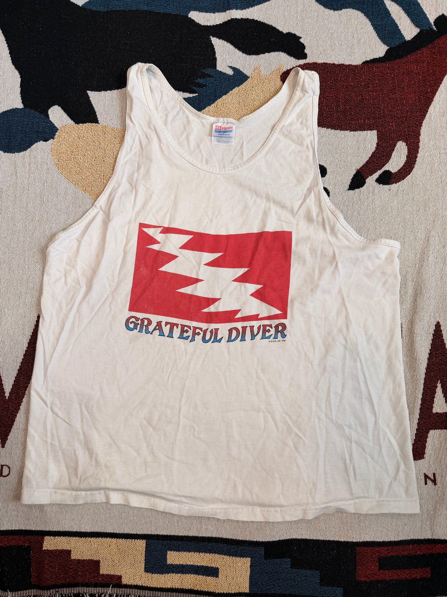 XL - Grateful Diver Vintage 1996 Tank Top