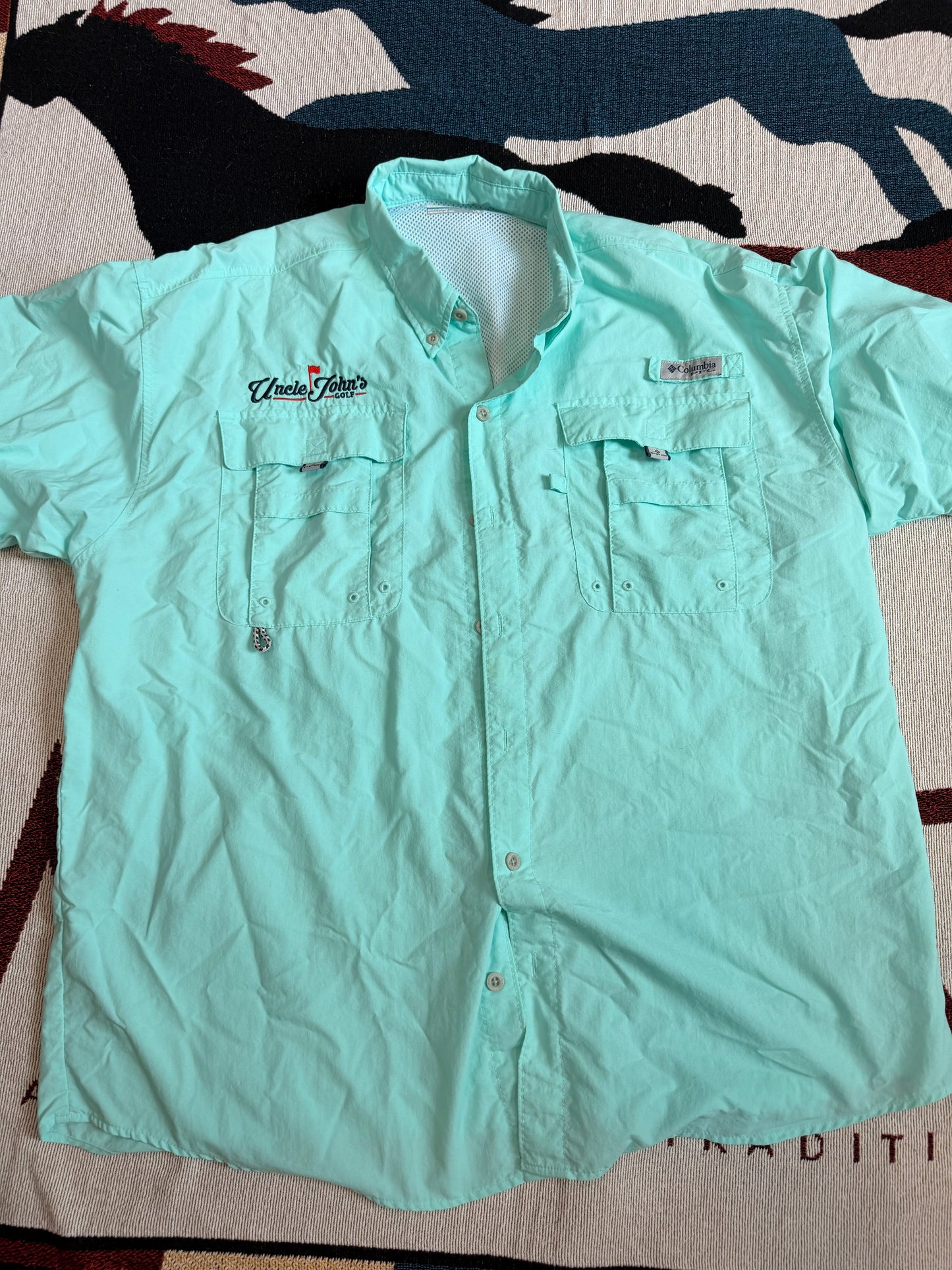 L - Uncle John's Golf Columbia Shirt