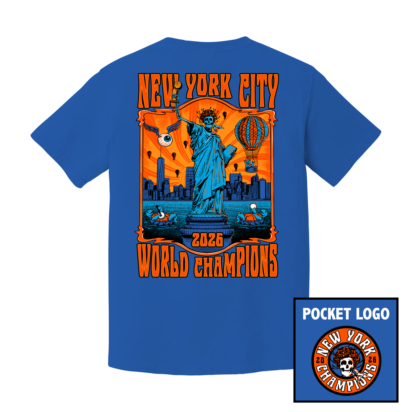 NY Champs 2026 Pocket Tee