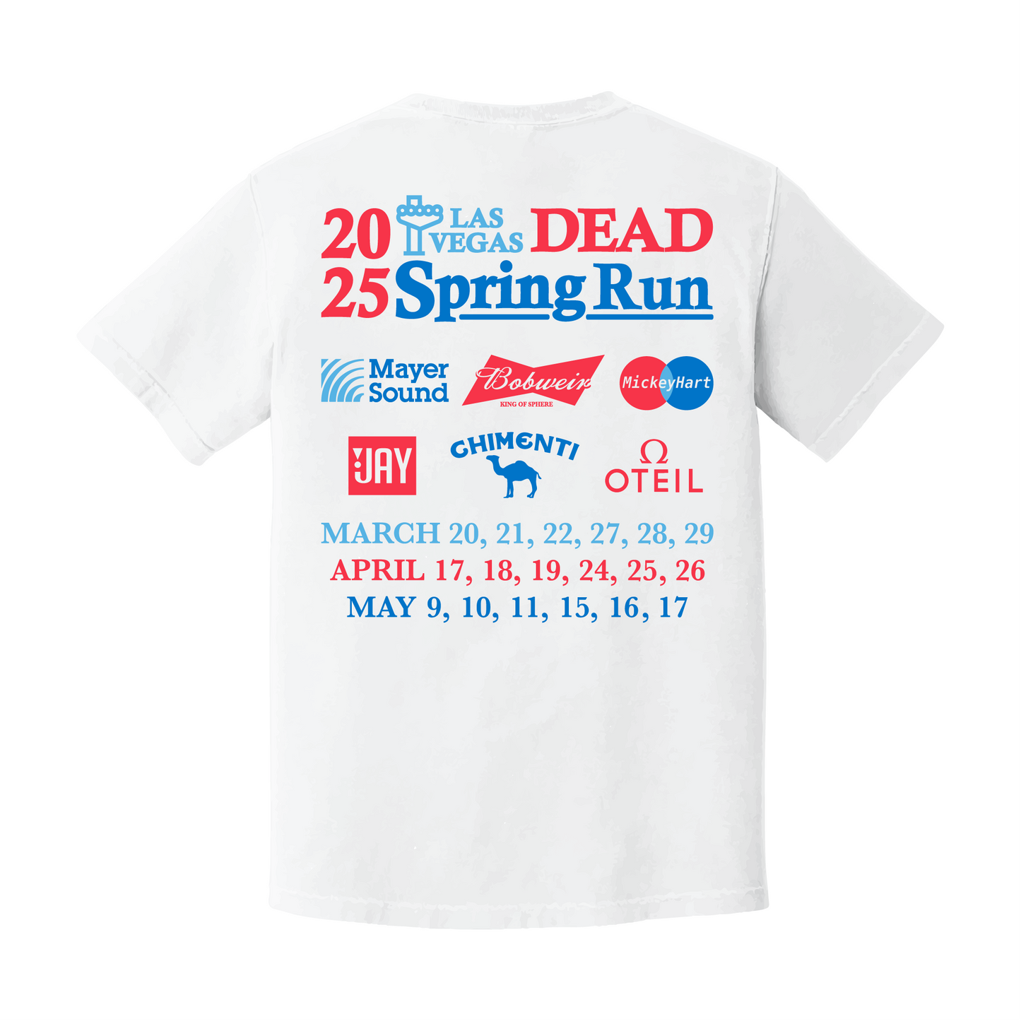 Vegas 2025 Spring Run Tee