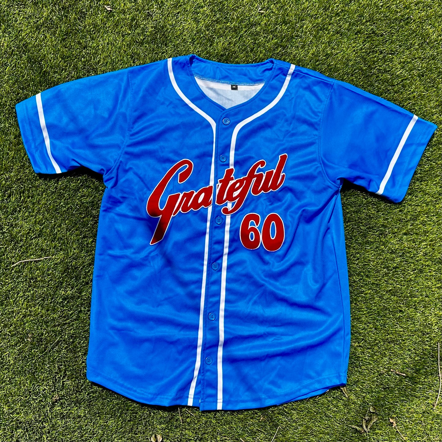 GD60 Baseball Jersey - Red & Blue