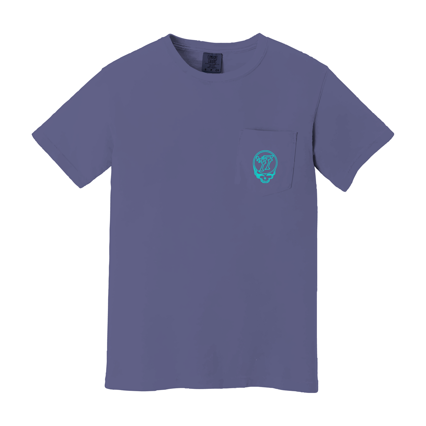 Cornell 77 Pocket Tee - Grape
