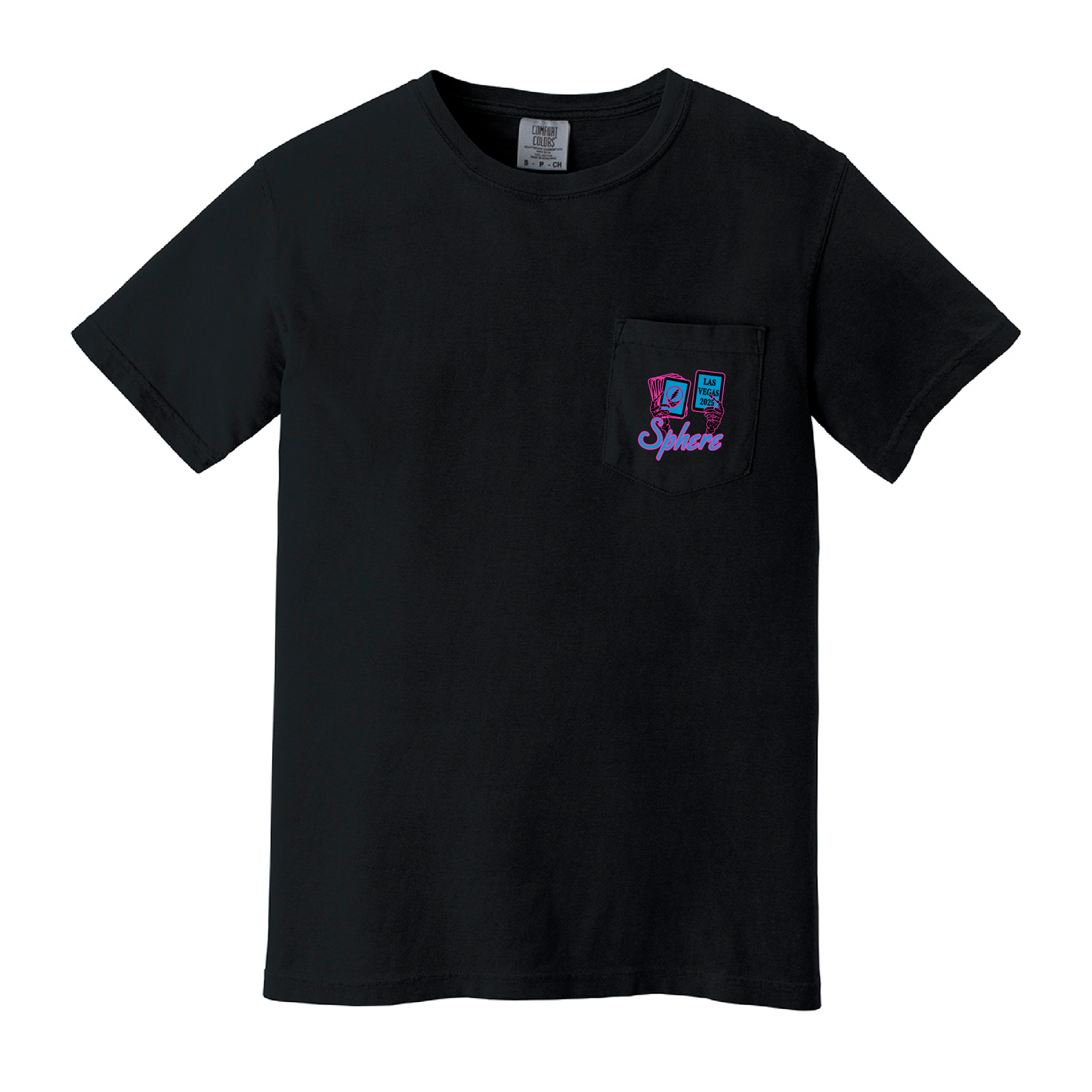 Vegas 2025 Cards Pocket Tee