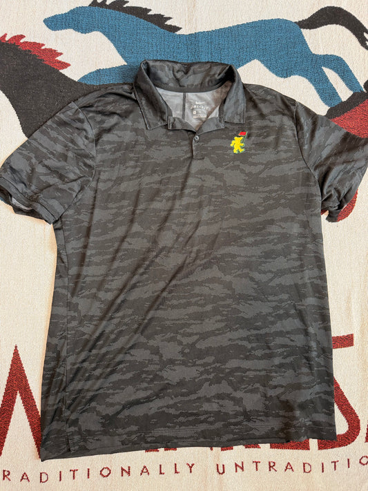 XL - Nike Dri-Fit Golf Black Camo Polo