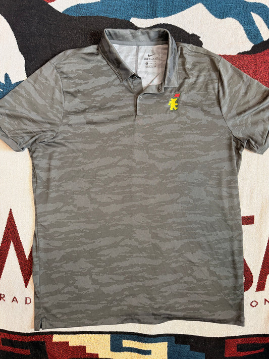 XL - Nike Dri-Fit Golf Grey Camo Polo