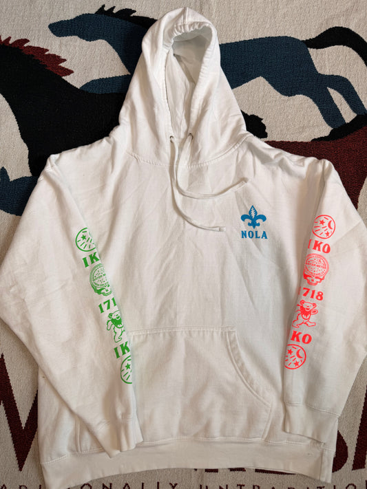 XL - Watermeter Sleeve Print Hoodie