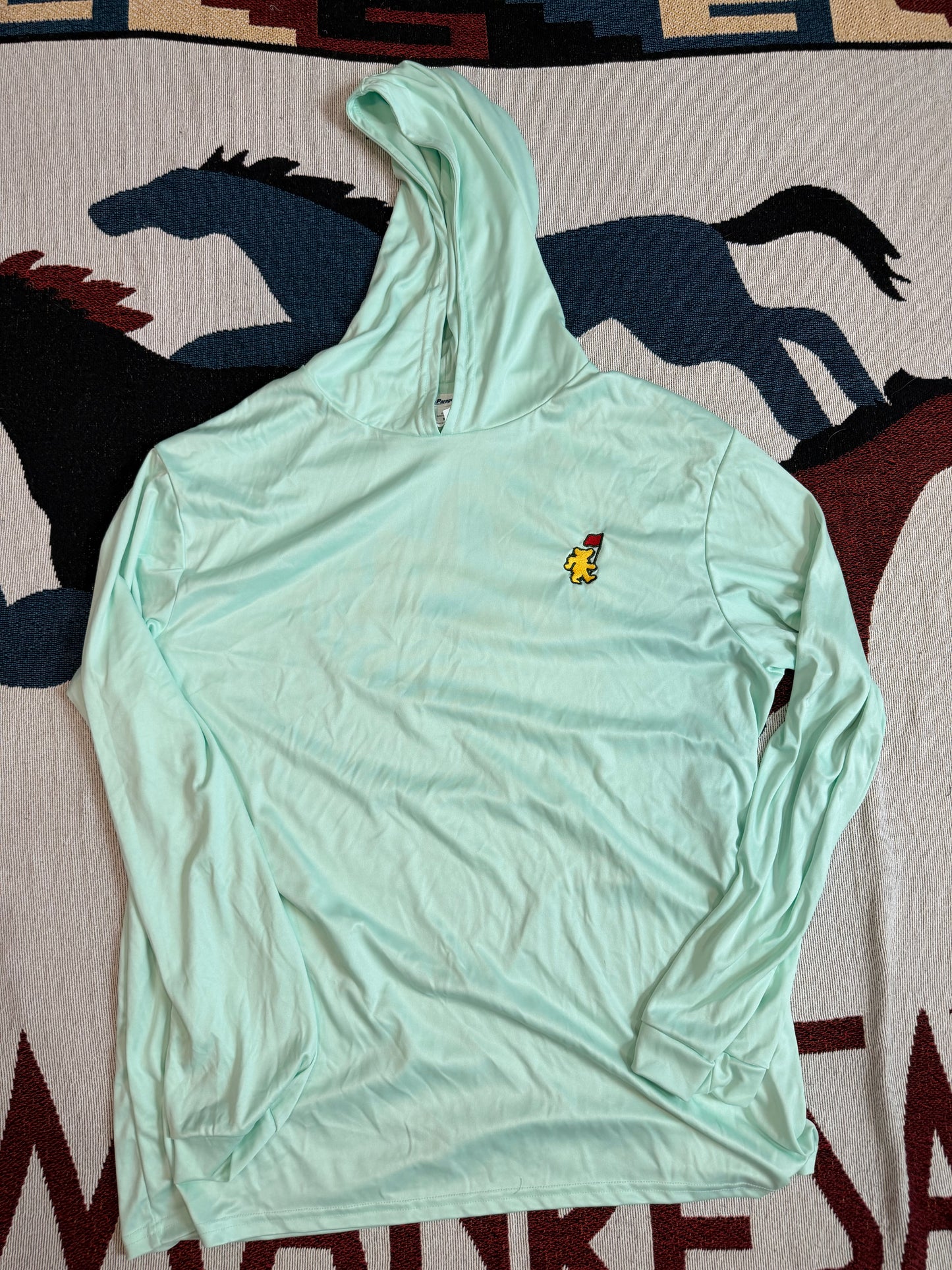S - Golf UPF Hoodie - Mint (Unworn)
