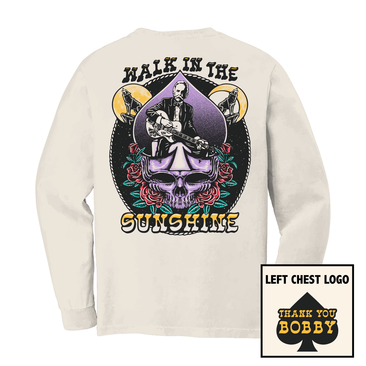 Thank You Bobby Tee - Long Sleeve