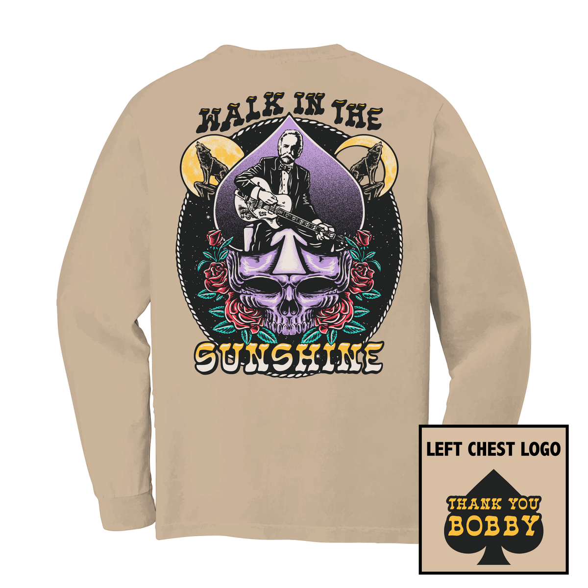 Thank You Bobby Tee - Long Sleeve