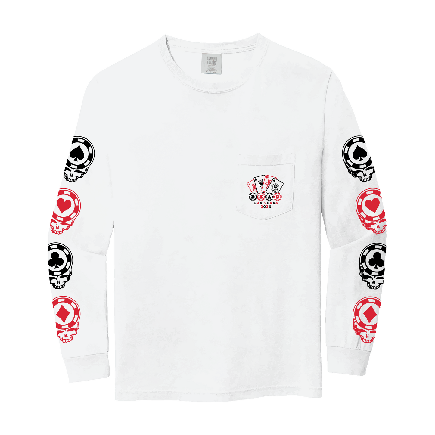 Vegas 2024 Pocket Tee - Long Sleeve