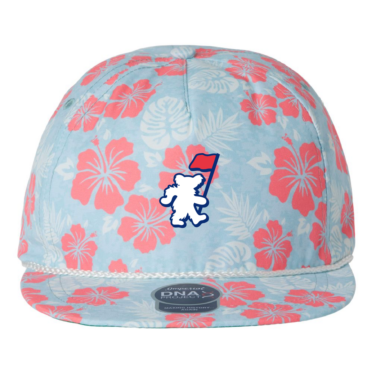 Summer Golf Imperial Floral Hat