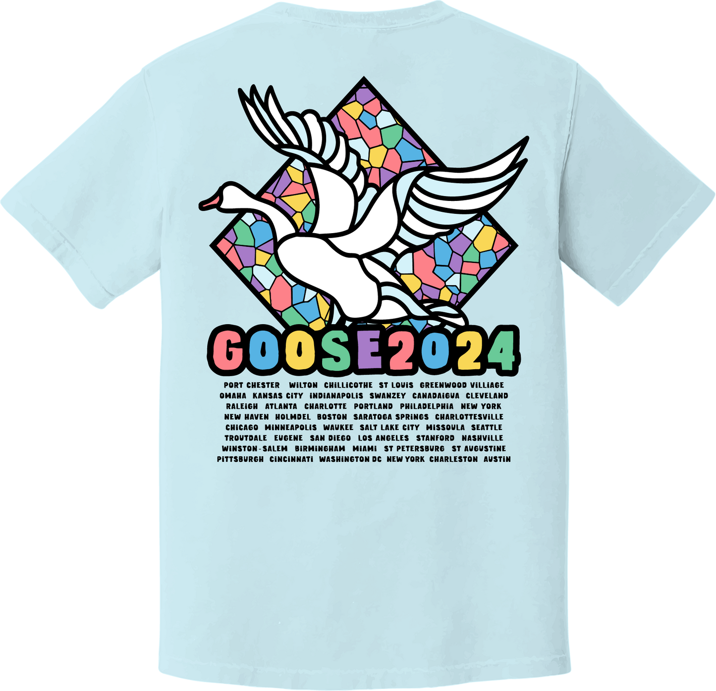 Goose 2024 Pocket Tee - Chambray