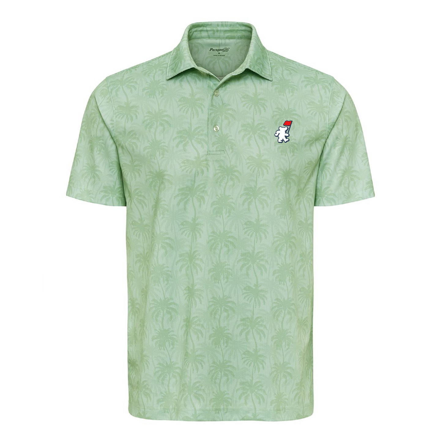 Summer Golf Floral Polo