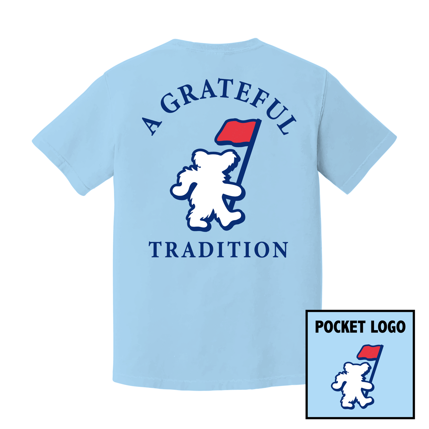 Summer Golf Comfort Colors Pocket Tee