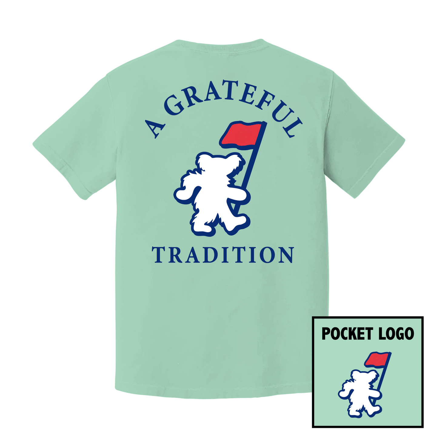Summer Golf Comfort Colors Pocket Tee