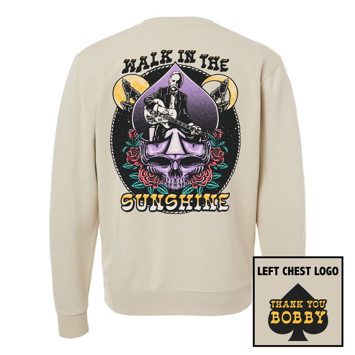 Thank You Bobby Vintage Crewneck
