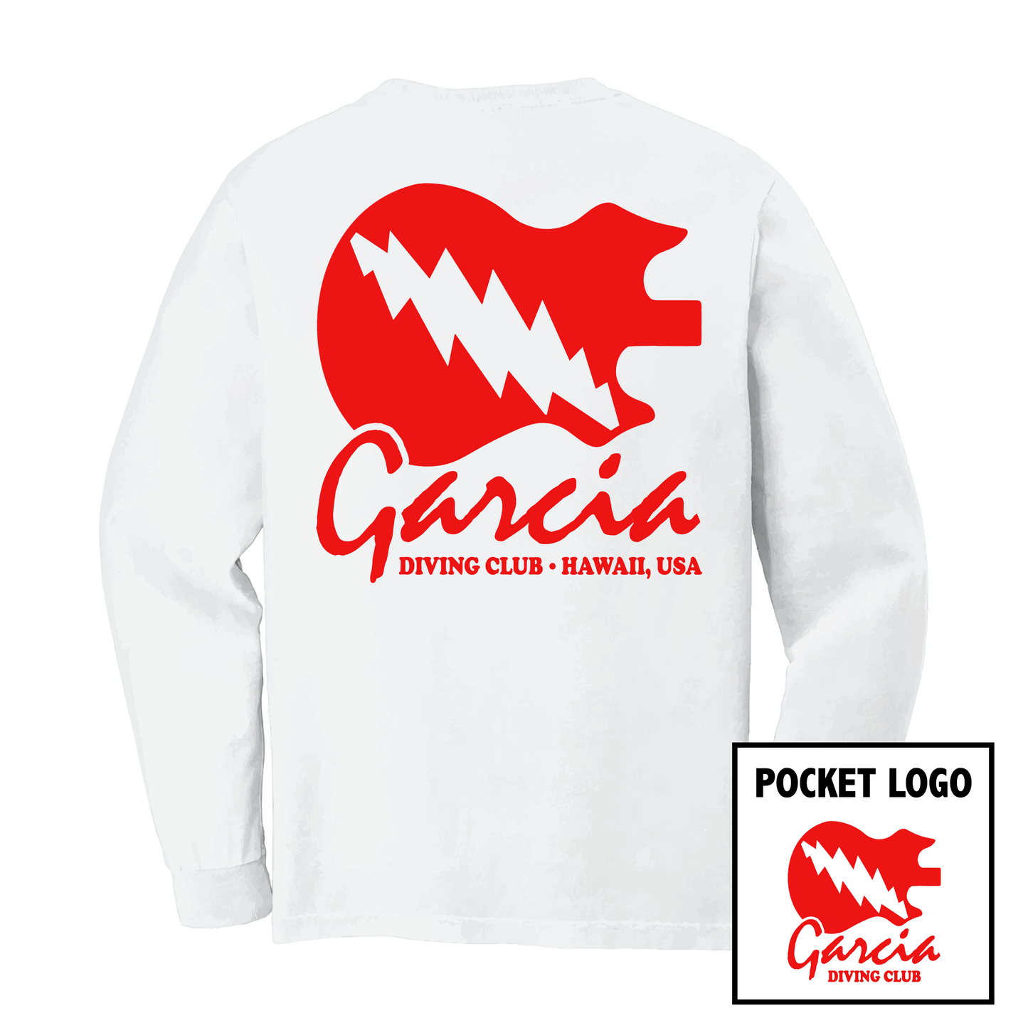 Diving Club Pocket Tee - Long Sleeve