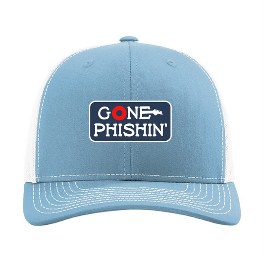 Gone Phishin Richardson Trucker Hat - Blue
