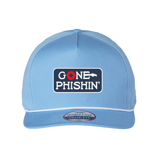 Gone Phishin Imperial Rope Hat - Blue