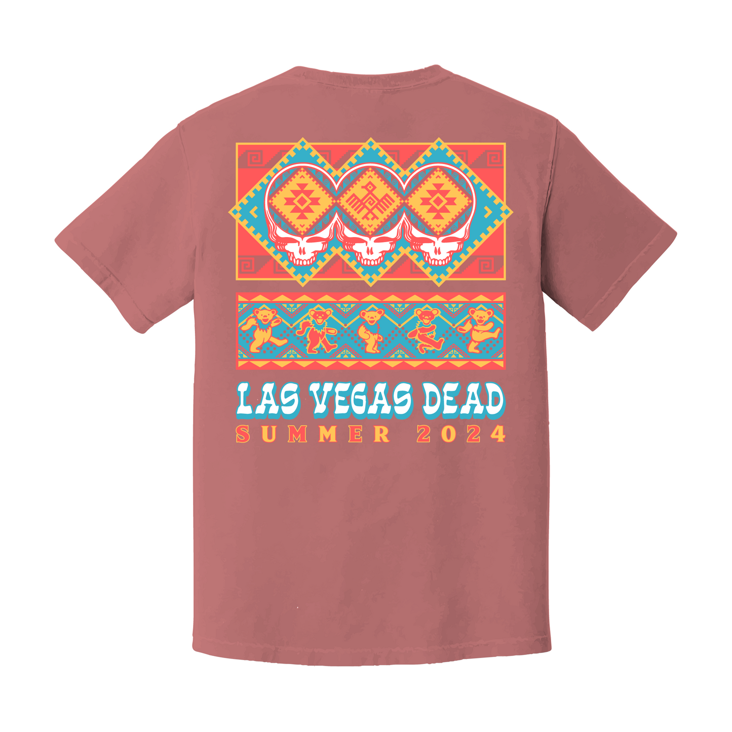 Vegas Geometric Pocket Tee